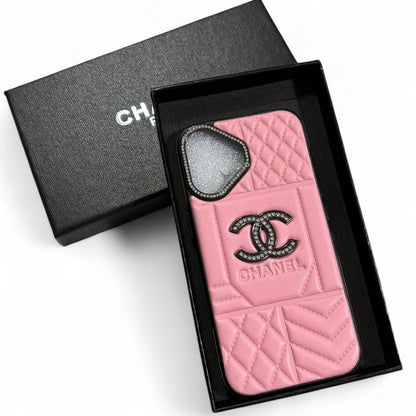 Iphone 16 OR 17 Custom Pink Rhinestone Phone | VIP/GWP