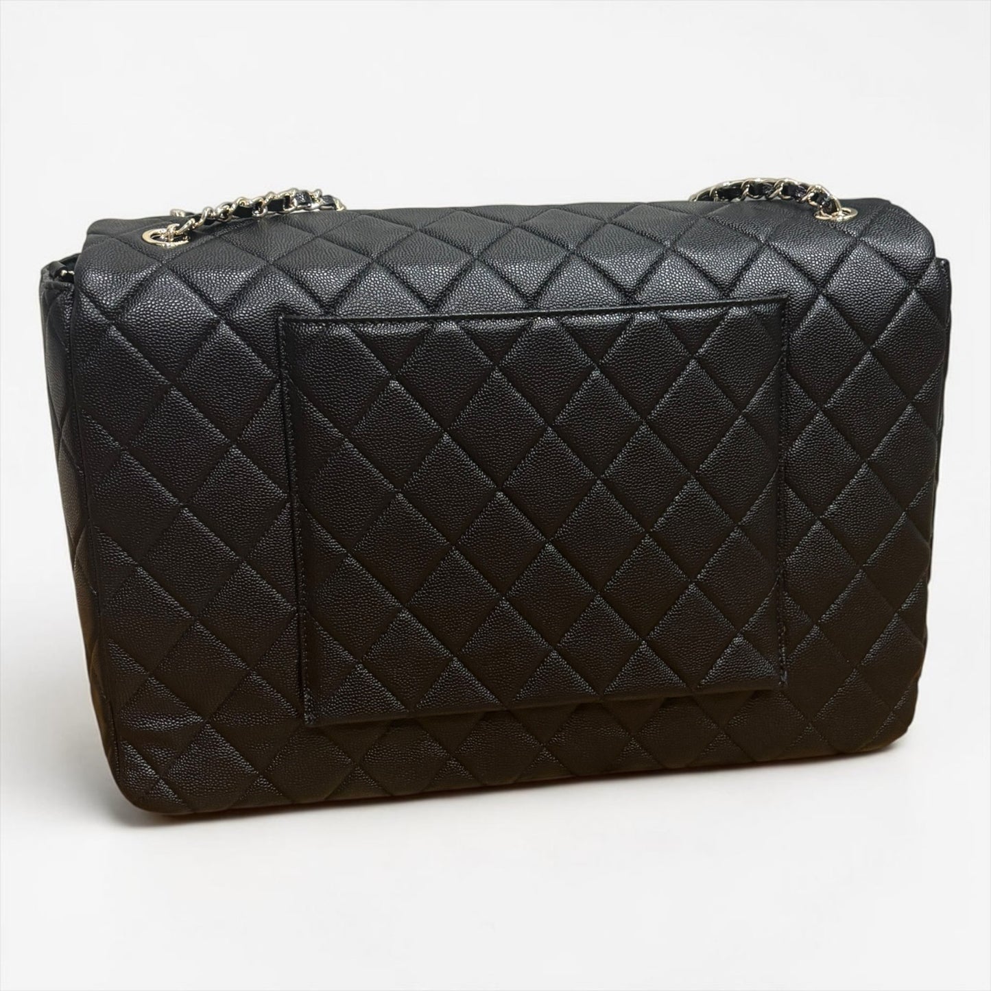 XL Black Quilted Classic Flap w/ Gift Bag | VIP/GWP