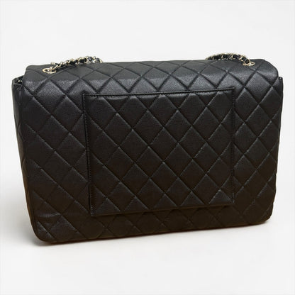 XL Black Quilted Classic Flap w/ Gift Bag | VIP/GWP