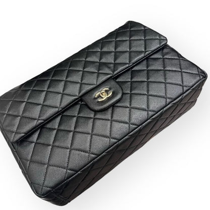 XL Black Quilted Classic Flap w/ Gift Bag | VIP/GWP