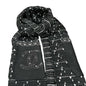 Black & White CC Scarf With Pockets w/ Box | VIP/GWP