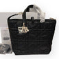 Christian VIP Black Gold Cannage Bag w/ Box | VIP/GWP