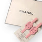 2Pc Set Pink Pink CC Long Rectangle Hair Clips | Beaute