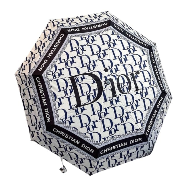 White Black Top Logo Umbrella, Sleeve | VIP/GWP