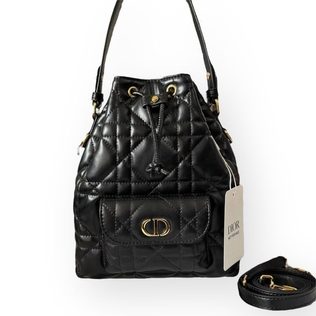 Christian Black Gold Drawstring Bag w/ Box | VIP/GWP
