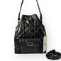 Christian Black Gold Drawstring Bag w/ Box | VIP/GWP