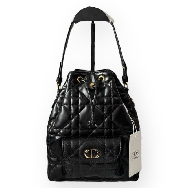 Christian Black Gold Drawstring Bag w/ Box | VIP/GWP