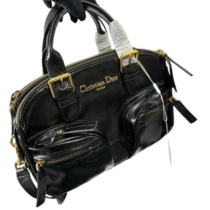 Christian Black Gold Grand Tour Bag w/ Box | VIP/GWP