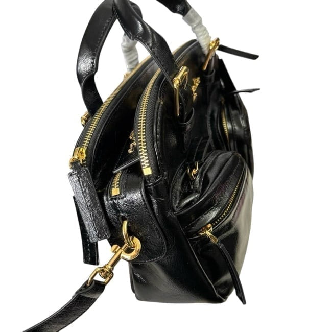 Christian Black Gold Grand Tour Bag w/ Box | VIP/GWP