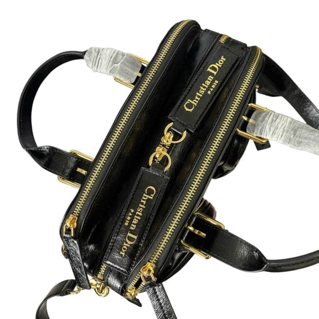 Christian Black Gold Grand Tour Bag w/ Box | VIP/GWP