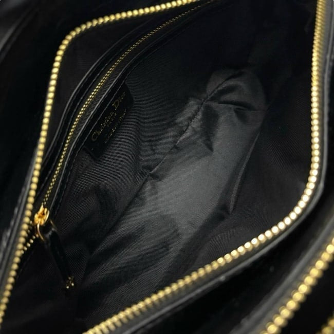 Christian Black Gold Grand Tour Bag w/ Box | VIP/GWP