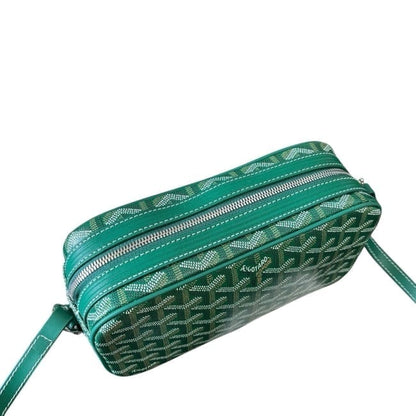 Green Sig Print Camera Bag w/ Gift Bag | VIP/GWP