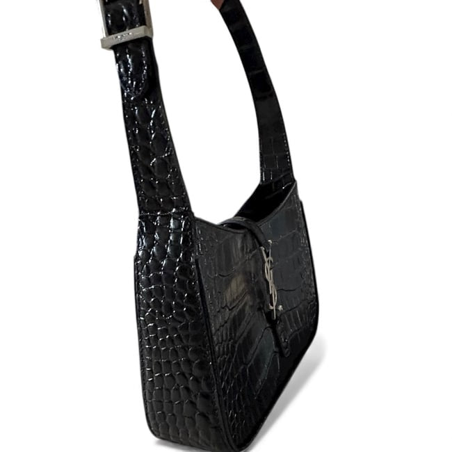 Black Silver LE 5A7 Hobo Bag w/ Gift Bag | VIP/GWP