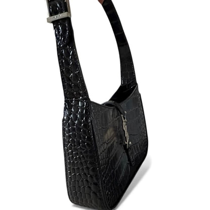 Black Silver LE 5A7 Hobo Bag w/ Gift Bag | VIP/GWP
