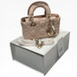 Christian Small Beige Lady D-Joy Bag w/ Box | VIP/GWP