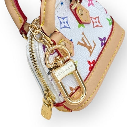 x Takashi Murakami Micro Alma White Bag Keychain | VIP/GWP