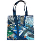 Blue Orange Signature Print U.L Tote | VIP/GWP