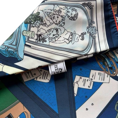 Blue Orange Signature Print U.L Tote | VIP/GWP