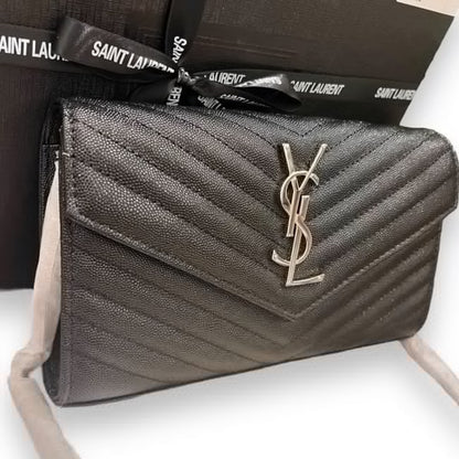 Black & Silver Wallet On Chain w/ Box | VIP/GWP
