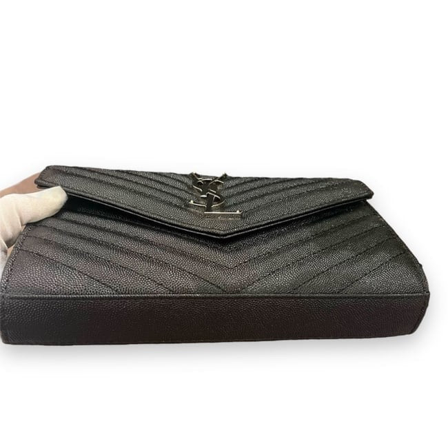 Black & Silver Wallet On Chain w/ Box | VIP/GWP