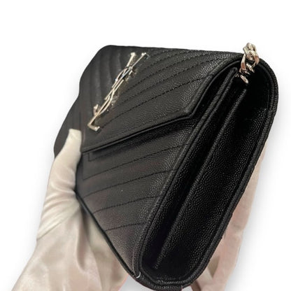 Black & Silver Wallet On Chain w/ Box | VIP/GWP