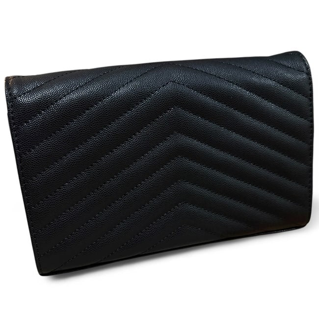 Black & Silver Wallet On Chain w/ Box | VIP/GWP