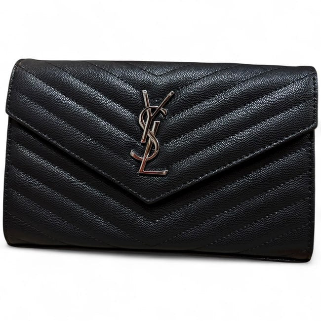 Black & Silver Wallet On Chain w/ Box | VIP/GWP