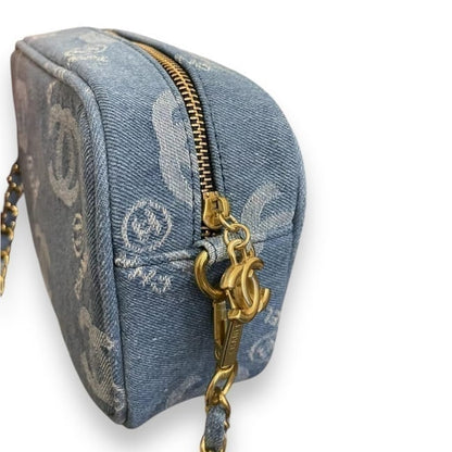 Blue Denim Cross Body Camera Bag | VIP/GWP