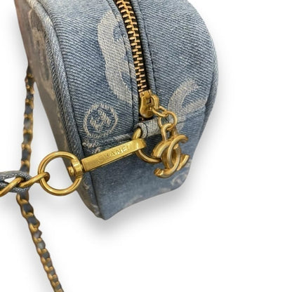 Blue Denim Cross Body Camera Bag | VIP/GWP