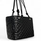 Black On Black Cambon Tote w/ Gift Bag | VIP/GWP