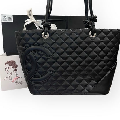 Black On Black Cambon Tote w/ Gift Bag | VIP/GWP