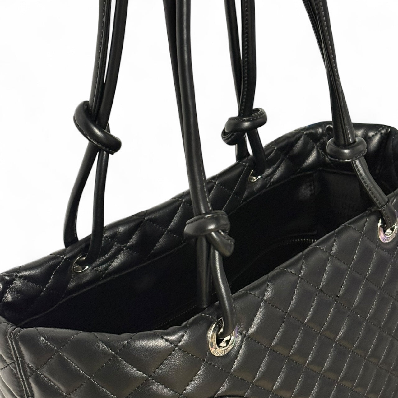 Black On Black Cambon Tote w/ Gift Bag | VIP/GWP