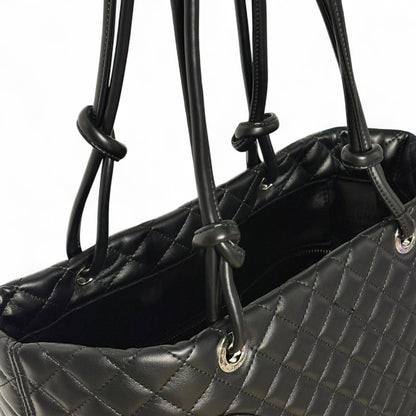 Black On Black Cambon Tote w/ Gift Bag | VIP/GWP