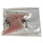 2Pc Large Pink Silver Rhinestone CC Hair Clips | Beaute