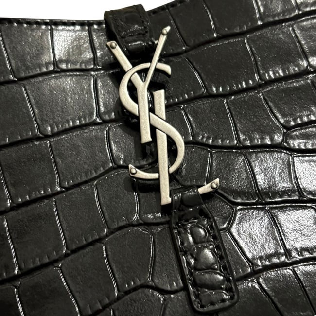 Black Silver LE 5A7 Hobo Bag w/ Gift Bag | VIP/GWP
