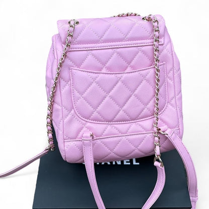 Pink Quilted Urban Spirit Backpack w/ Gift Bag | VIP/GWP