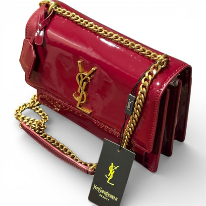 Red Gold Sunset Front Logo Bag & Box | VIP/GWP