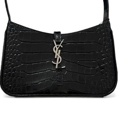 Black Silver LE 5A7 Hobo Bag w/ Gift Bag | VIP/GWP