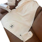 White Top Logo Towel Blanket & Storage | VIP/GWP