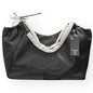 Large Black Silver Modern Chain Hobo Bag | VIP/GWP