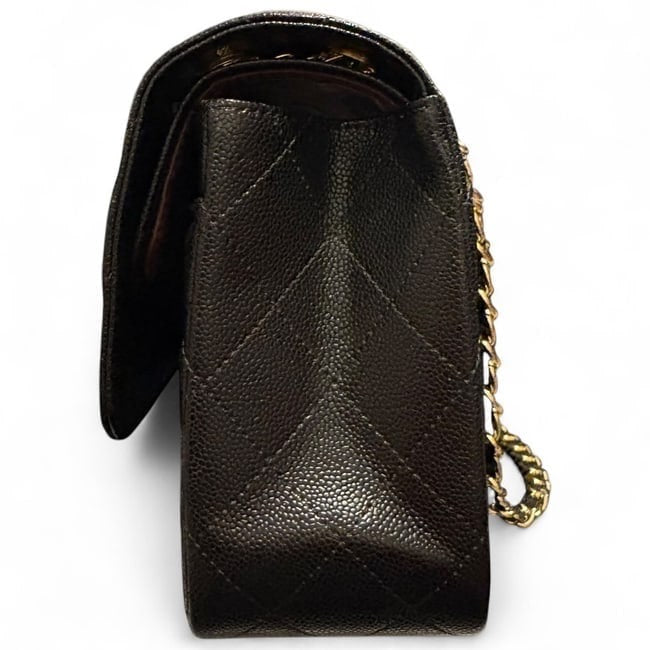 Jumbo Black Quilted Classic Flap Bag | VIP/GWP
