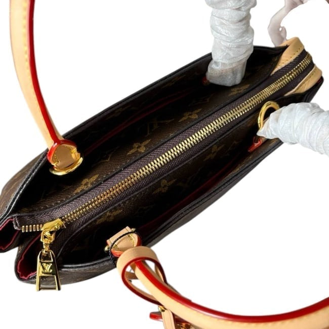 Brown Monogram Petit Palais Bag, Strap, w/ Box | VIP/GWP