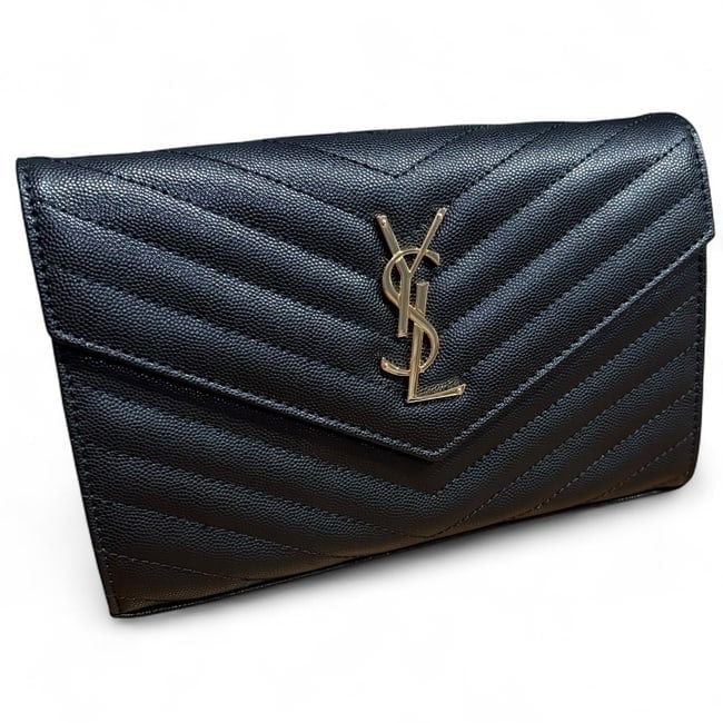 Black Wallet On Chain w/ Box Bag | VIP/GWP
