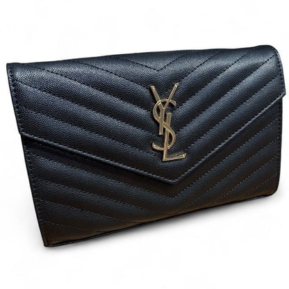 Black Wallet On Chain w/ Box Bag | VIP/GWP