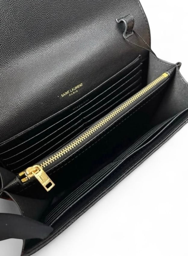 Black Wallet On Chain w/ Box Bag | VIP/GWP