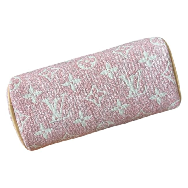 Pink Denim Monogram Nano Speedy Bag w/ Box | VIP/GWP