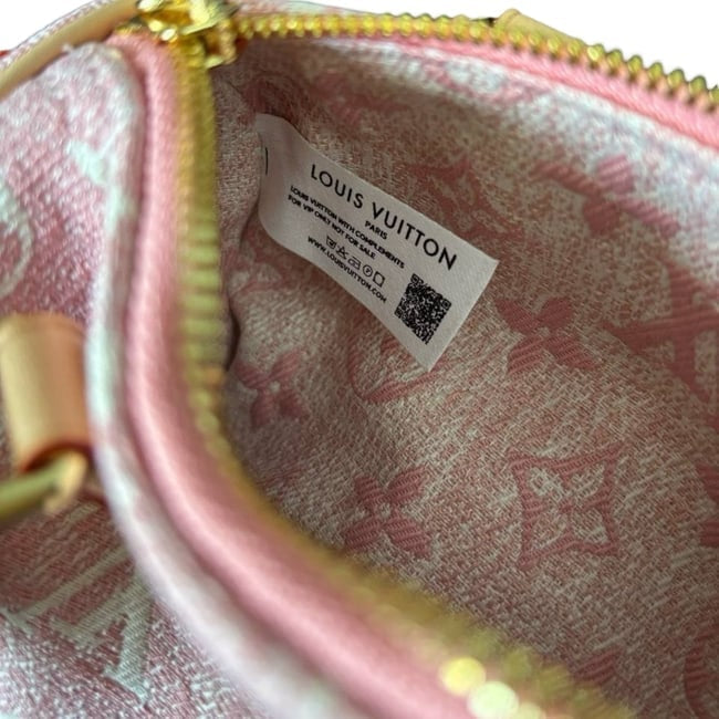 Pink Denim Monogram Nano Speedy Bag w/ Box | VIP/GWP