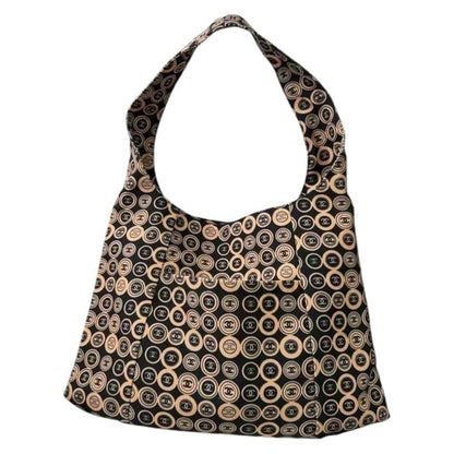 XL Black Gold Coin Fortune Tote | VIP/GWP