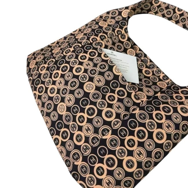 XL Black Gold Coin Fortune Tote | VIP/GWP