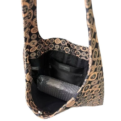 XL Black Gold Coin Fortune Tote | VIP/GWP
